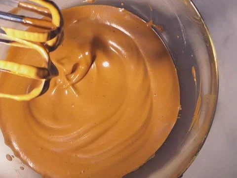 Dalgona coffee maker Stock Photos