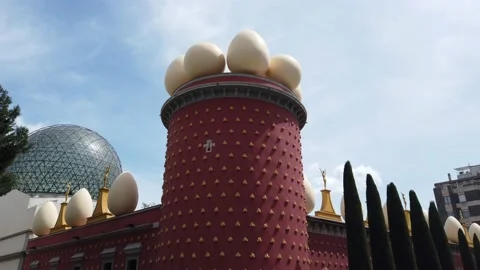 DALI MUSEUM - 4K Video stock 185083242