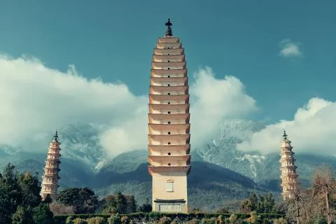 Dali pagoda Fotos Stock