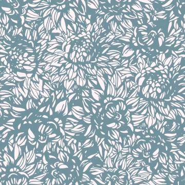 Dalias Stock Illustration