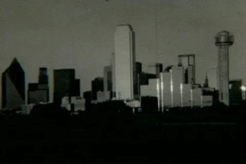 Dallas BW 1 Stock Footage 299349