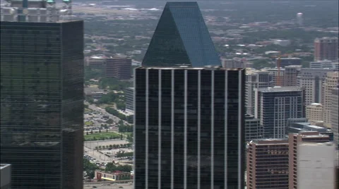 Dallas City Centre Stock Footage 65386931