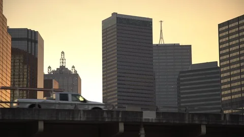 Dallas cityscape Stock Footage 87059474