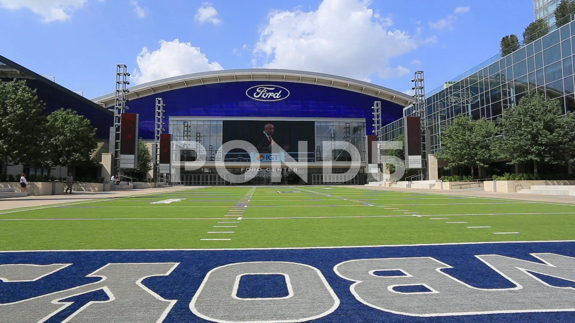 Dallas Cowboys Headquarters in Frisco Te, Stock Video