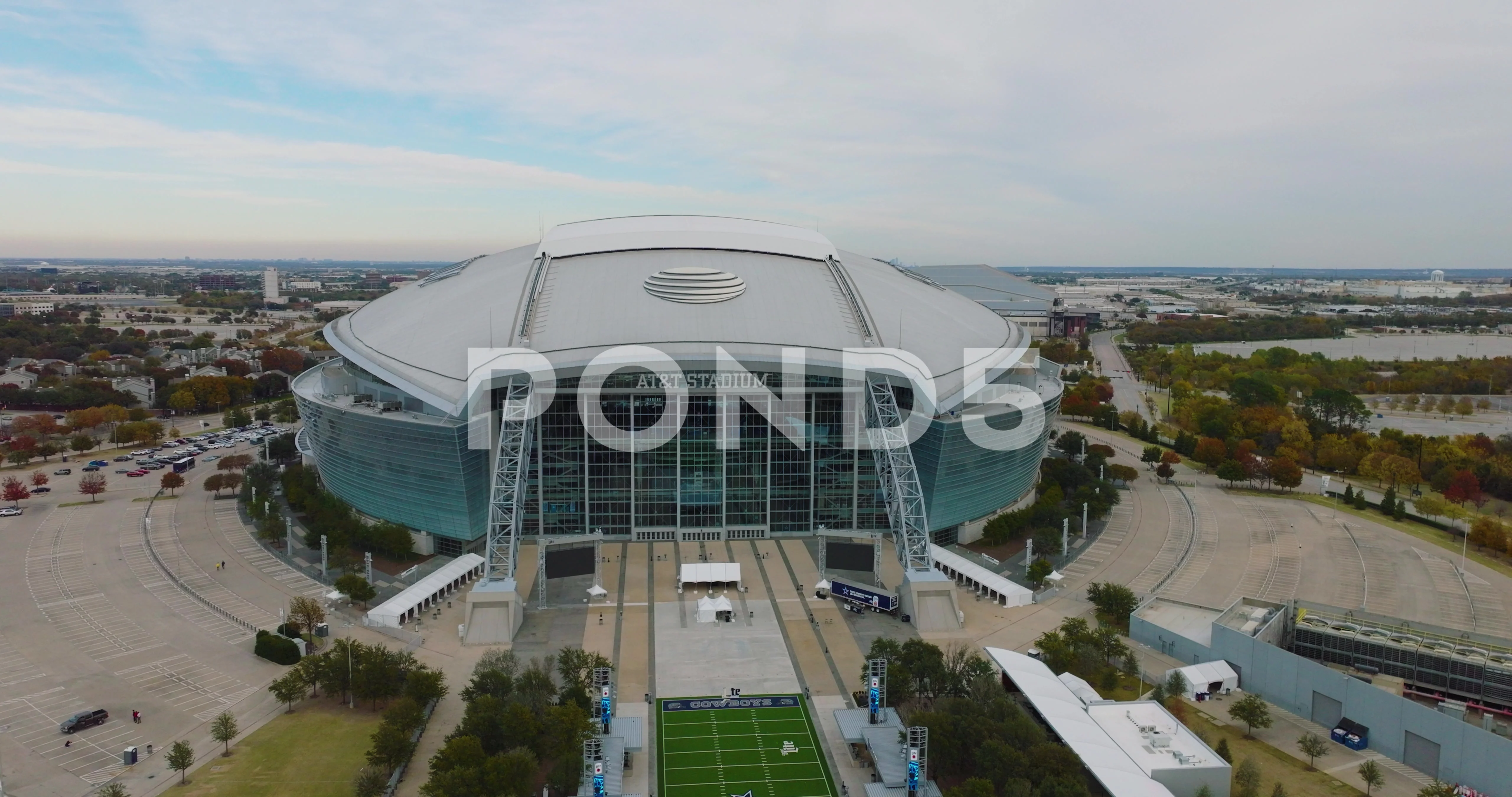 AT&T Stadium Aerial Panoramic Picture - Dallas, Texas