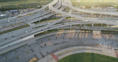 Dallas Highways Stock Footage 120766403