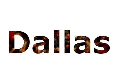 Dallas Stock Illustration