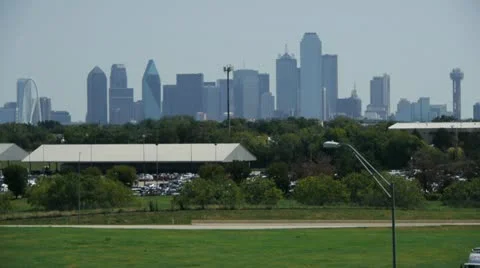 Dallas Skyline 2 Video stock 11885908