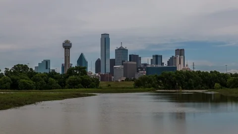 Dallas Skyline Timelapse Vidéo 113015376