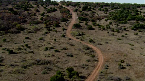 Dallas Texas Fields Trees Stock Footage 38615534
