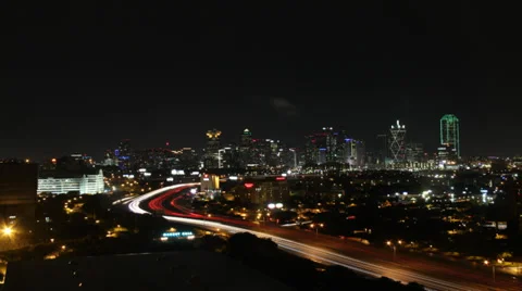 Dallas timelapse Stock Footage 37466952