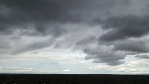 Dallenbach's Lake Storm Clouds -01 Stock Footage 164108638