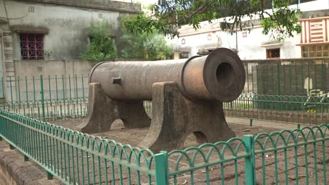 This is the Dalmadal Cannon. Stock Footage 336499142