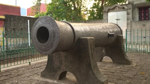 This is the Dalmadal Cannon. Stock Footage 336499293