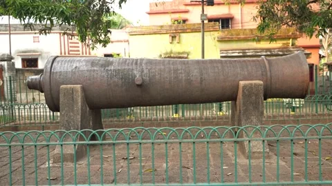 This is the Dalmadal Cannon. Stock Footage 336499357