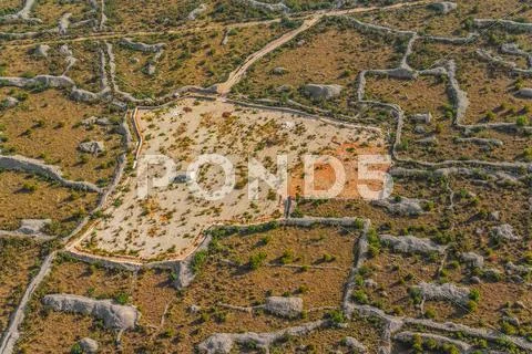 Dalmatia aerial Stock Photos