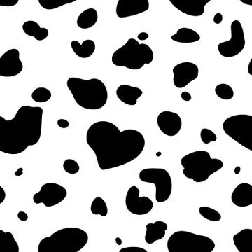 Dalmatian dog seamless pattern Stock Illustration
