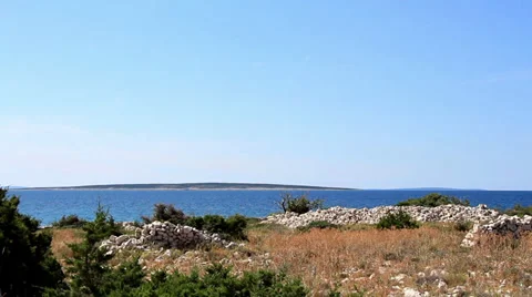 Dalmatian Landscape 6 Stock Footage 30490349