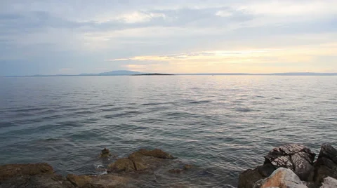 Dalmatian Seascape 1 Stock Footage 31870277