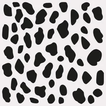 Dalmatian spotted coat Stock Illustration