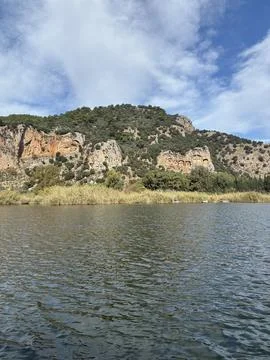 Dalyan King Tombs 写真素材
