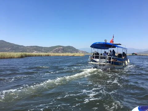 Dalyan river Foto stock