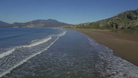 Dalyan Turkey Aerial View Video stock 101206169
