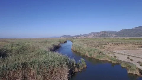 Dalyan Turkey From the Air  스톡 동영상 80632555