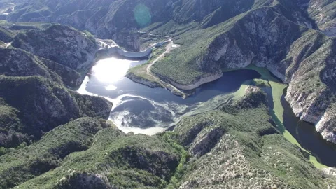 Dam 01- Drone 4K Stock Footage 219276012