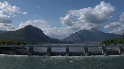 Dam 01 Stock Footage