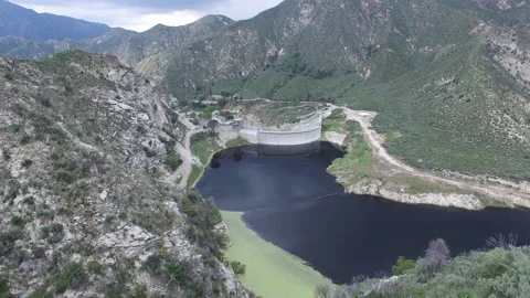 Dam 02- Drone 4K 스톡 동영상 219279224
