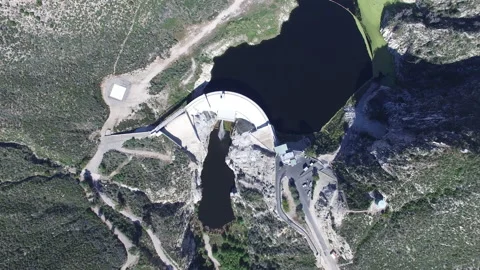 Dam 04- Drone 4K Stock Footage 219282450