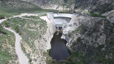 Dam 05- Drone 4K Stock Footage 219286250