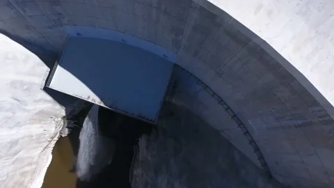 Dam 07- Drone 4K Stock Footage 219289516