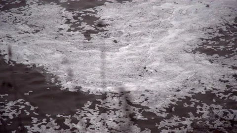 Dam of the 20th century of creation, but working Stock Footage 223869919