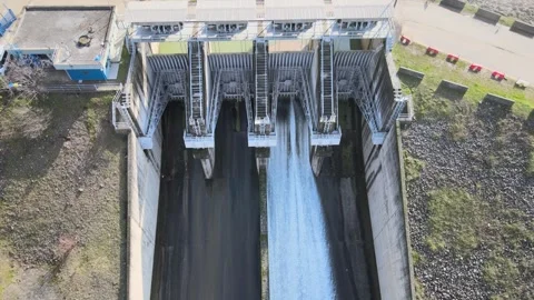 Dam aerial view Stock-Footage 264669362