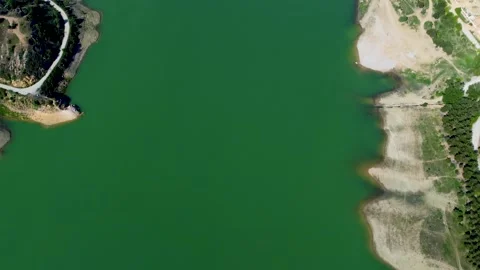 Dam and City Stock Footage 247709788