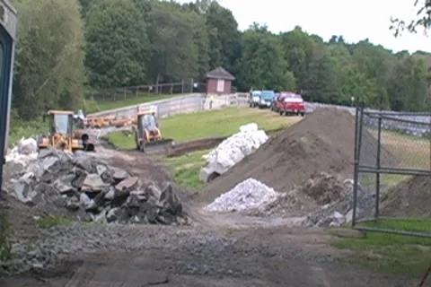 Dam Construction Stock Footage 8542903