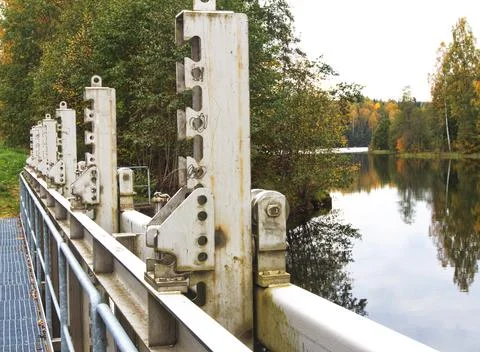 Dam construction 写真素材