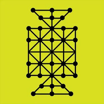 Dam daman icon design Stock Illustration