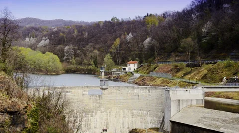 A dam Video stock 33445216