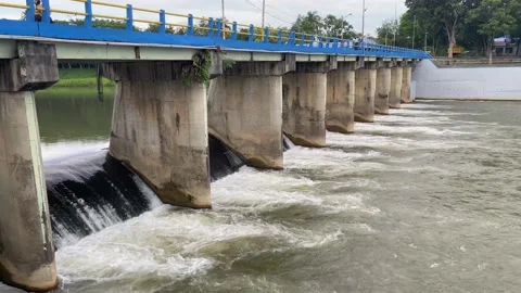 Dam Stock Footage 234054570