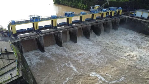 Dam Stock Footage 243251585