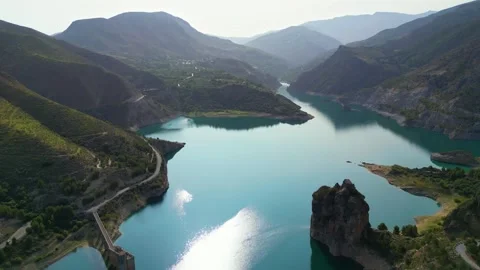 Dam in Granada Video stock 267999845