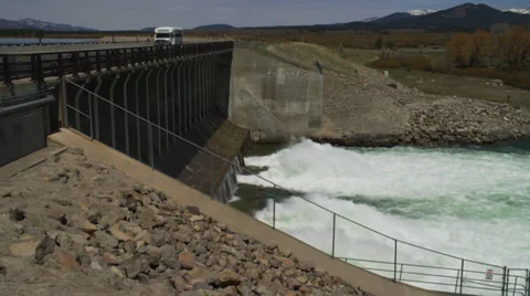 Dam in Grand Tetons Stock Footage 35263033