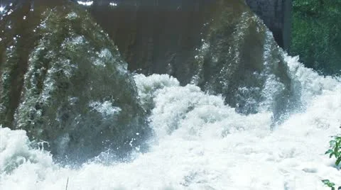 Dam High Shutter Speed Stock-Footage 11189493