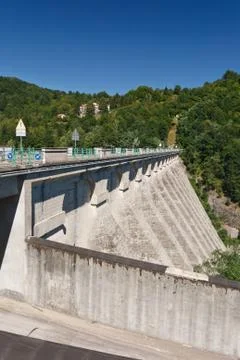 Dam lake Stock Photos