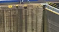 The dam of Miraflores Locks in Panama 4k or 4k+ Resolution