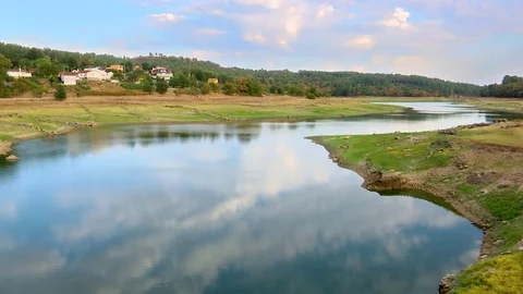 Dam in Nature Stock Footage 79309148