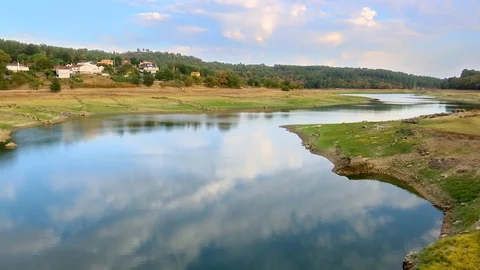 DAM IN NATURE Stock Footage 90133714